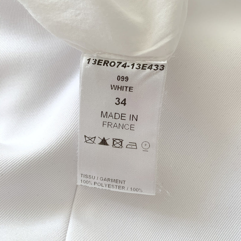 CHLOÉ white A-line dress