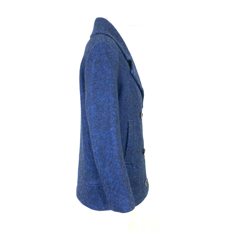 Dagmar blue double breasted coat