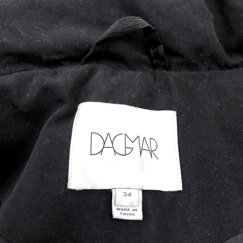 DAGMAR black puffer coat