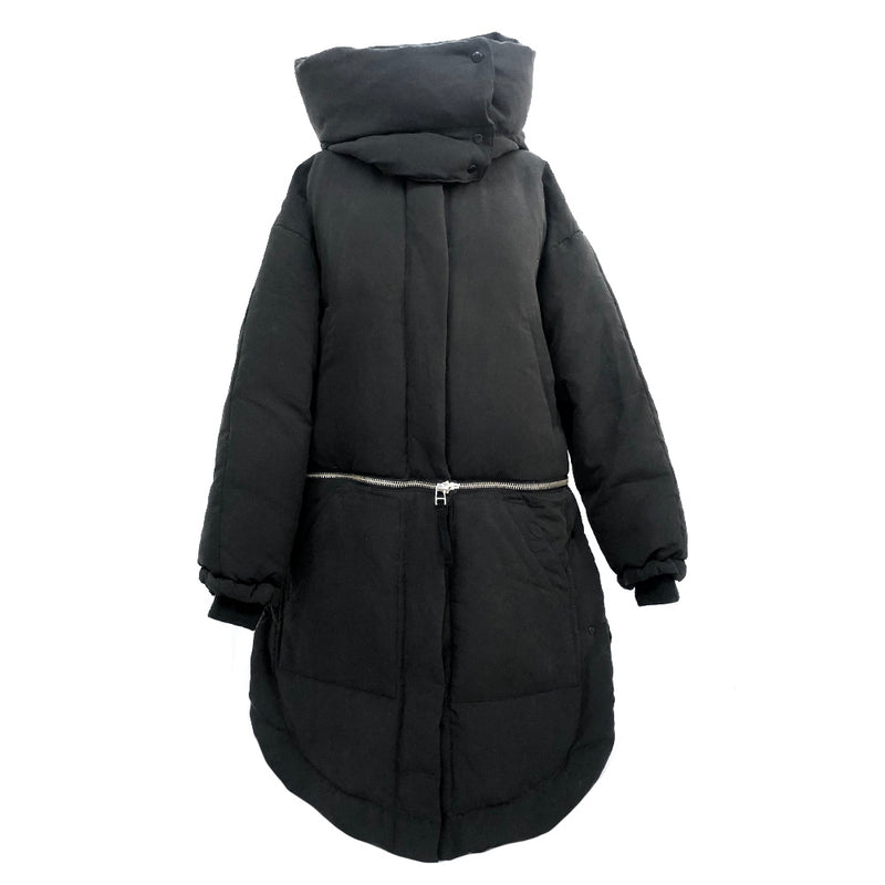 DAGMAR black puffer coat | size EU34