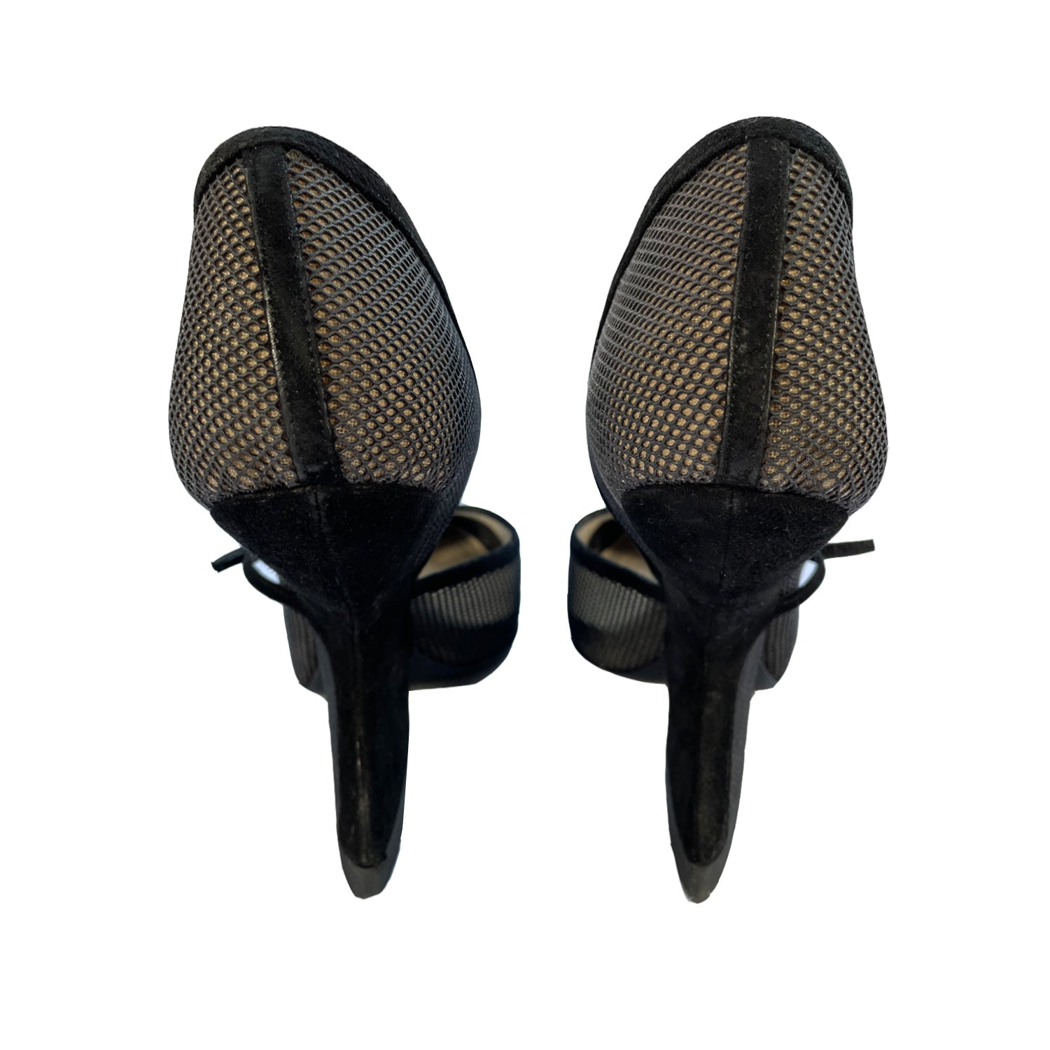 Dior Beige Satin Black Lace Heels Strappy Shoes Ankle Strap Sandals Pumps  sz 37 Leather ref.767108 - Joli Closet