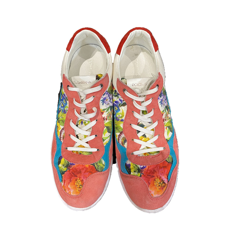 Dolce&Gabbana flower print trainers loop generation 