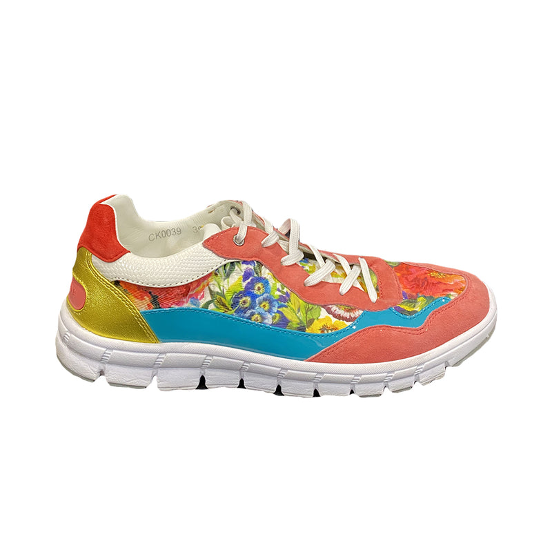 second hand Dolce&Gabbana flower print trainers