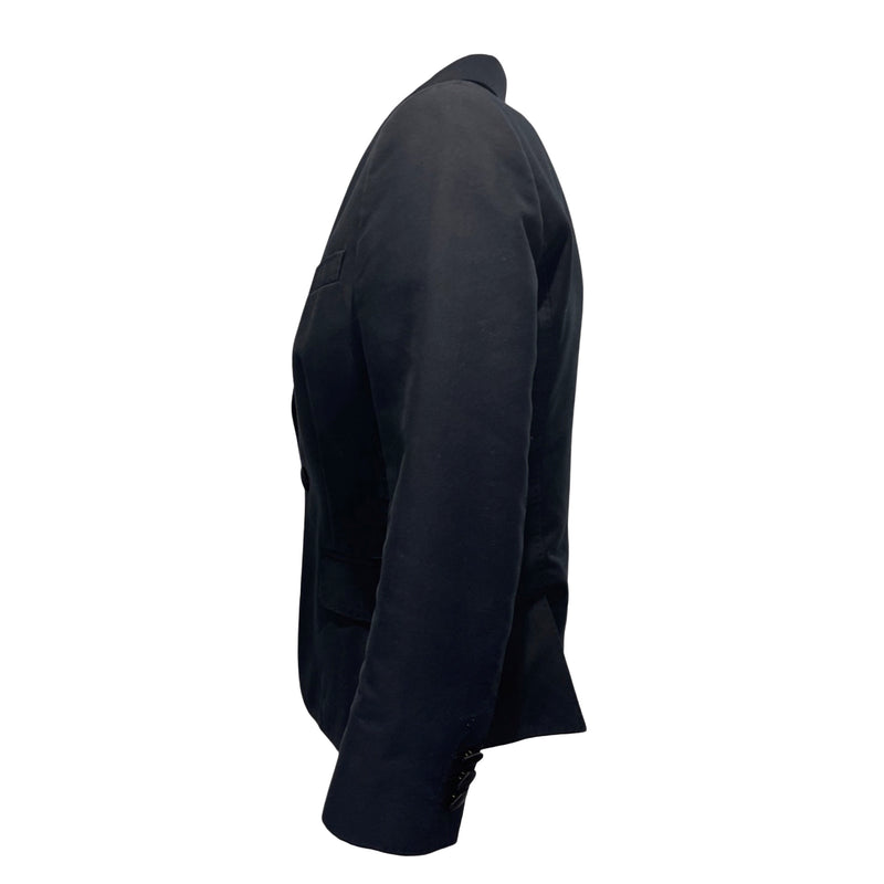 second hand Dsquared2 black evening jacket with silk details