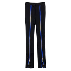 pre-loved EMILIO PUCCI black fitted trousers | Size UK8