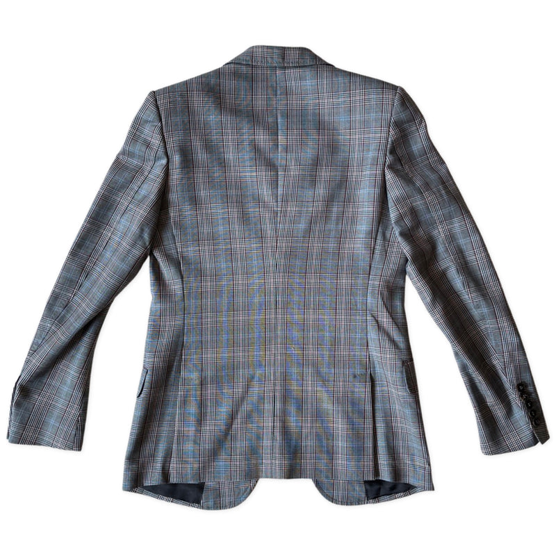 GUCCI wool grey check jacket