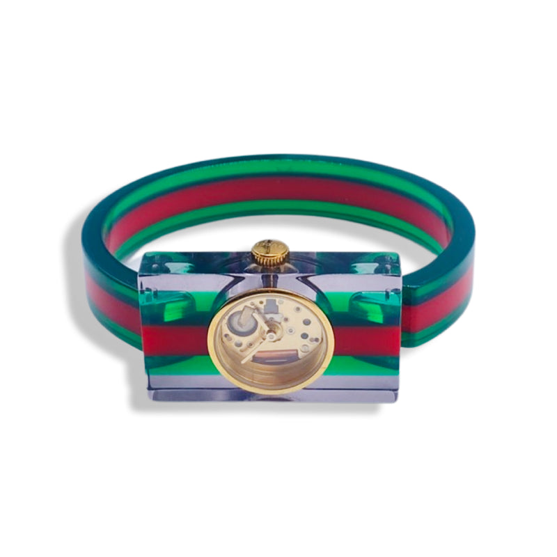 pre-owned GUCCI watch bracelet