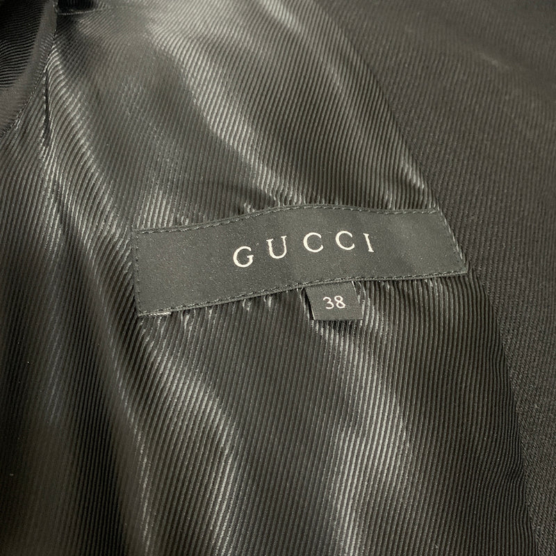 Gucci black fitted coat