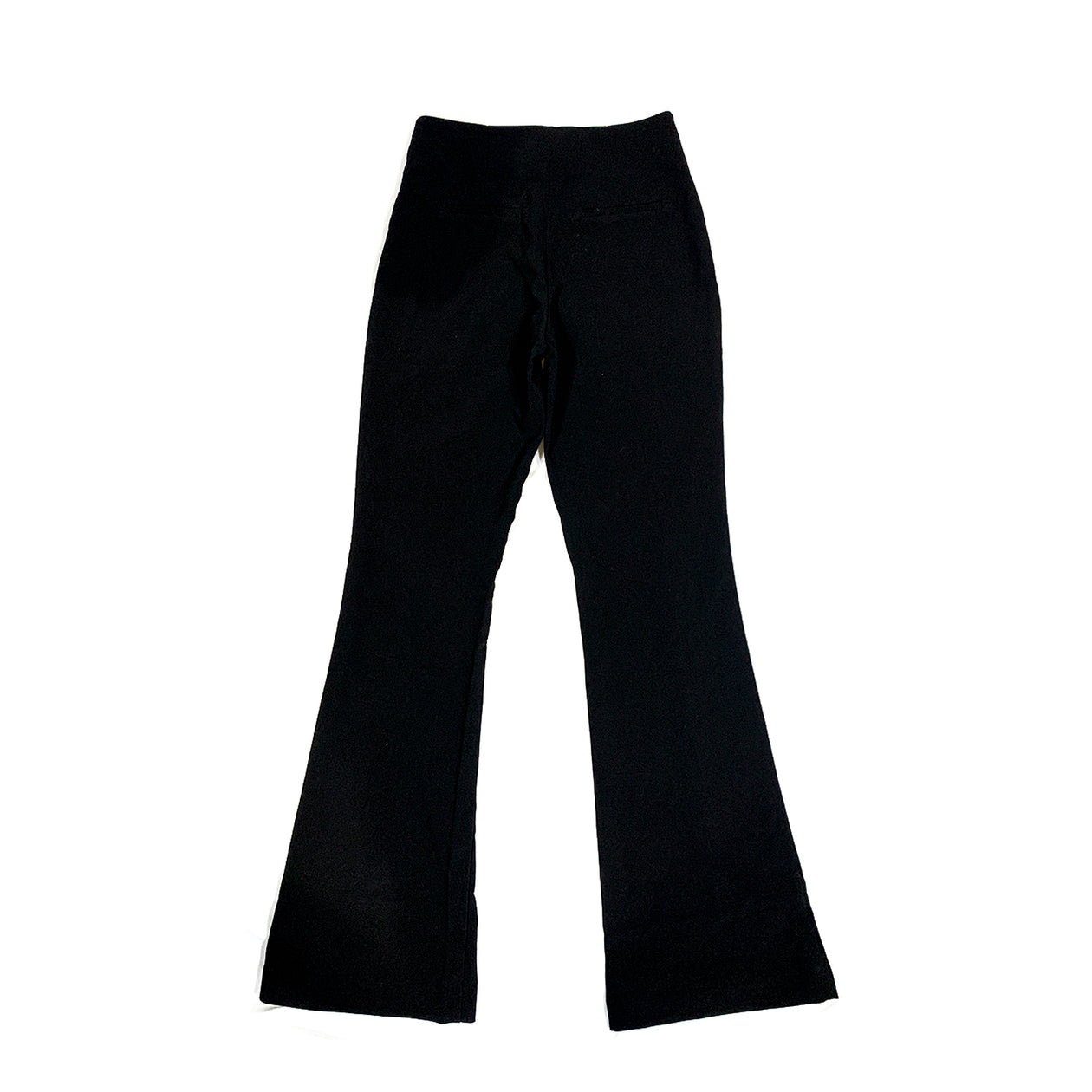 Holzweiler black bootcut trousers – Loop Generation