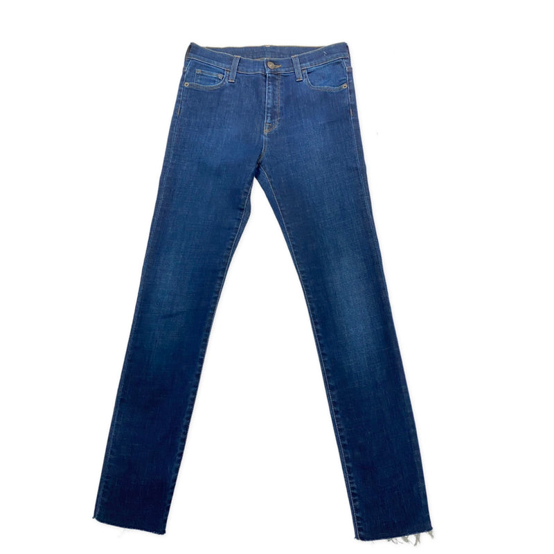 pre-owned Gucci flower appliqué jeans | Size 25
