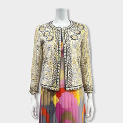 pre-loved ISABEL MARANT multicolour cotton jacket | Size FR38