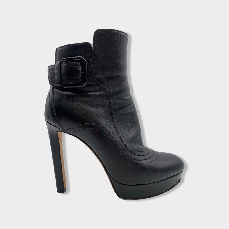 pre-owned JIMMY CHOO black boots | Size EU37.5 UK4.5