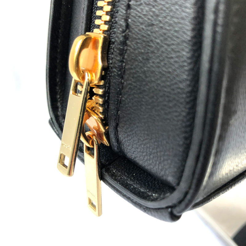 JITROIS black leather handbag