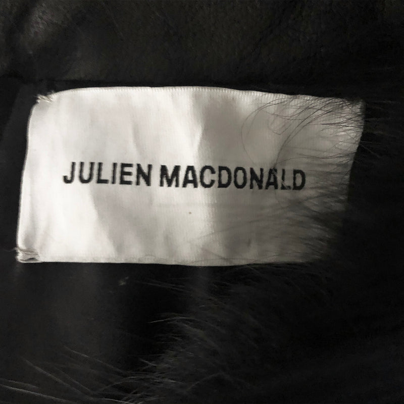 Julien Macdonald black fur gilet