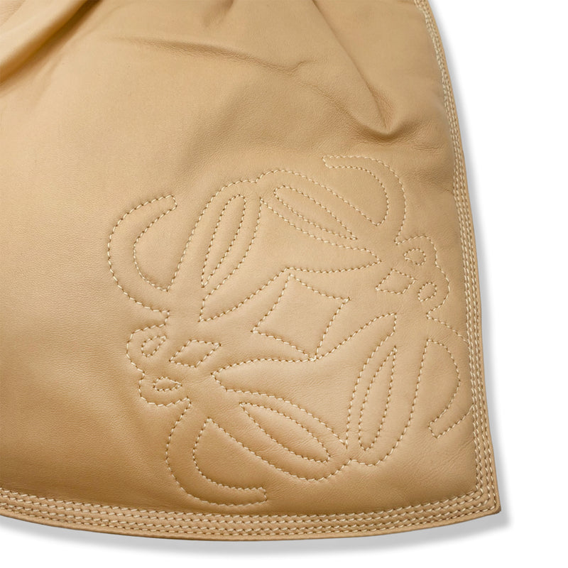 LOEWE beige leather handbag