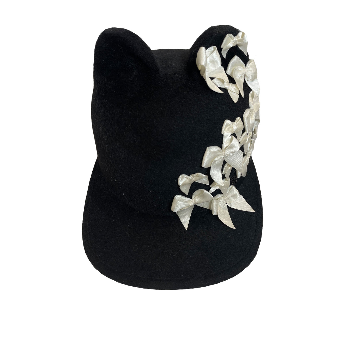 Saint Laurent - Authenticated Hat - Wool Black Plain for Women, Never Worn