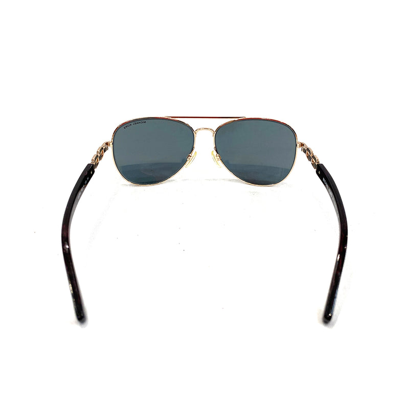 Michael Kors gold sunglasses loop generation 