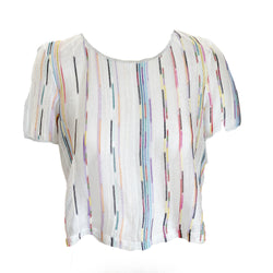 second hand Missoni Mare knitted cropped top 