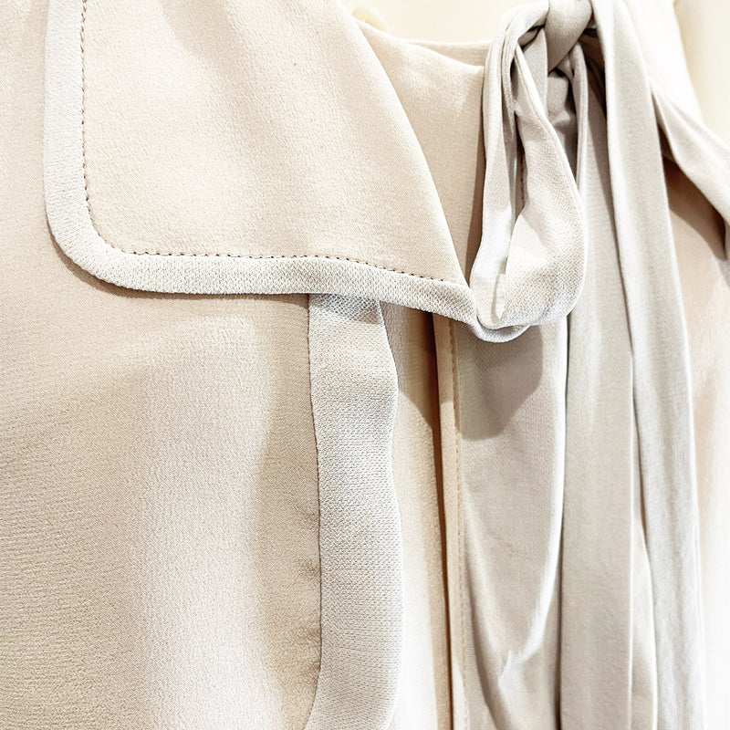 second-hand Miu Miu blush sleeveless blouse | Size UK6