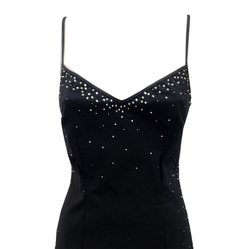 pre-loved MOSCHINO black dress | Size UK14