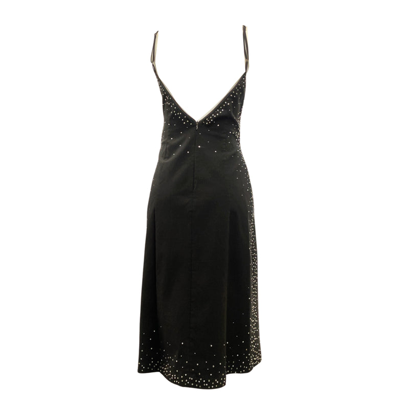 MOSCHINO black dress | Size UK14