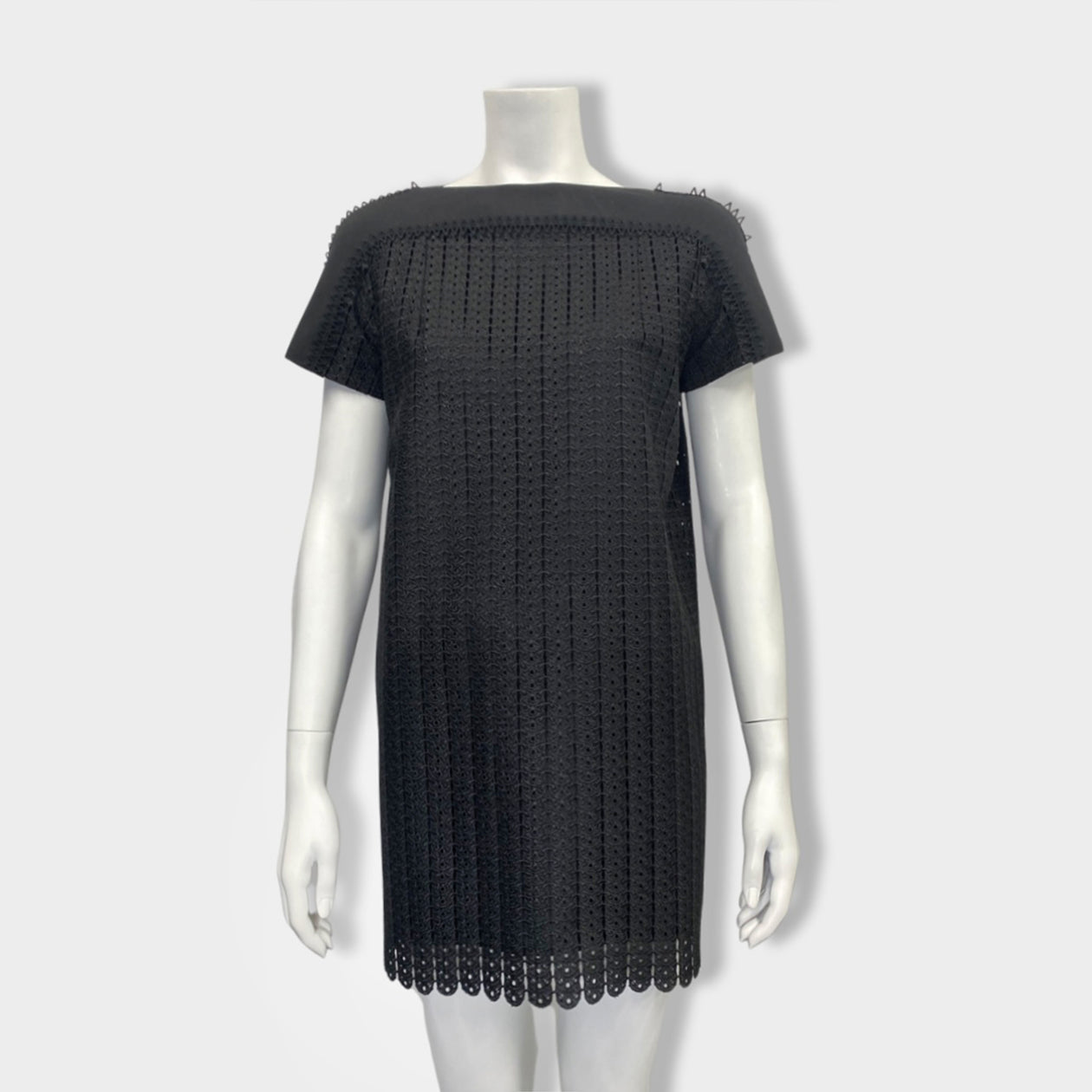 PACO RABANNE black mini dress  Loop Generation