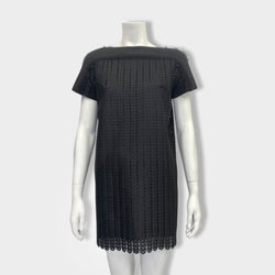 pre-loved PACO RABANNE black mini dress | Size FR36