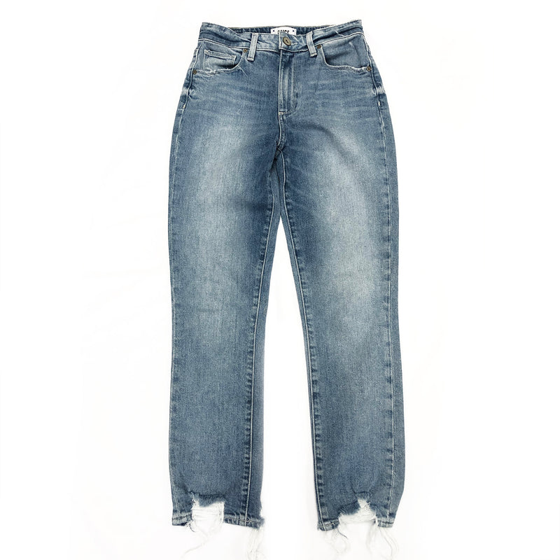 PAIGE jeans with torn distressed edges