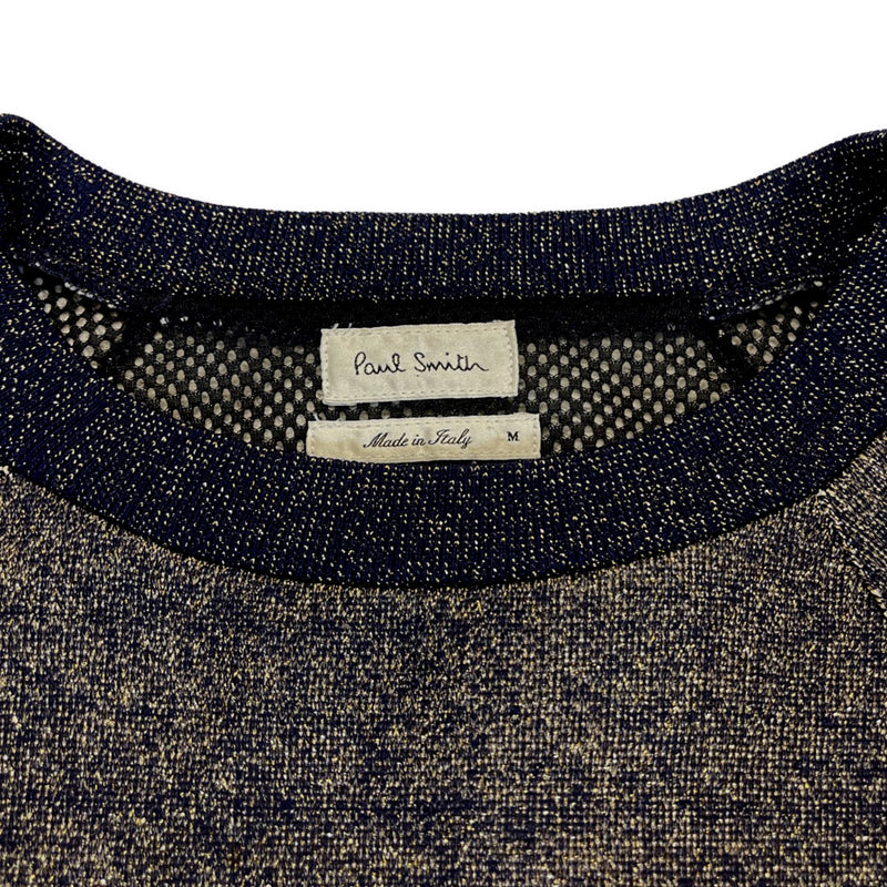 Paul Smith navy and gold glitter sweatshirt