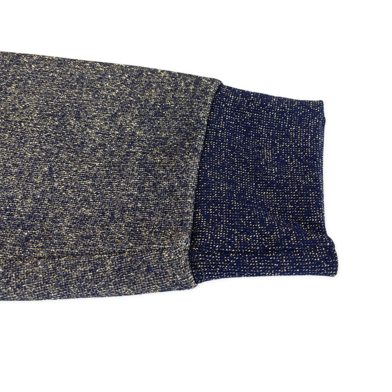 Paul Smith navy and gold glitter sweatshirt