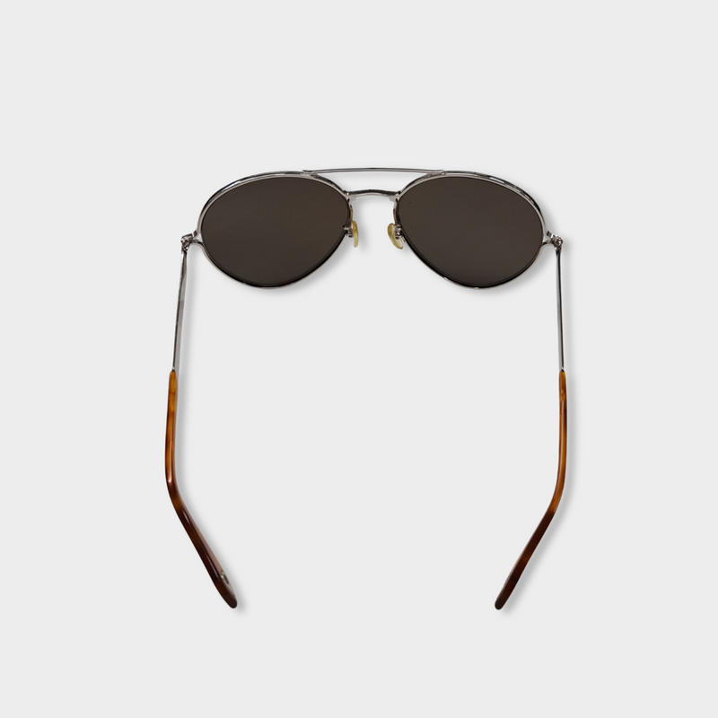 GIVENCHY yellow mirrored sunglasses