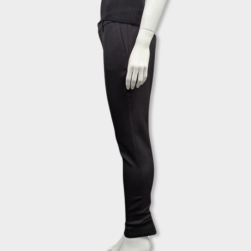 second-hand SAINT LAURENT black wool trousers