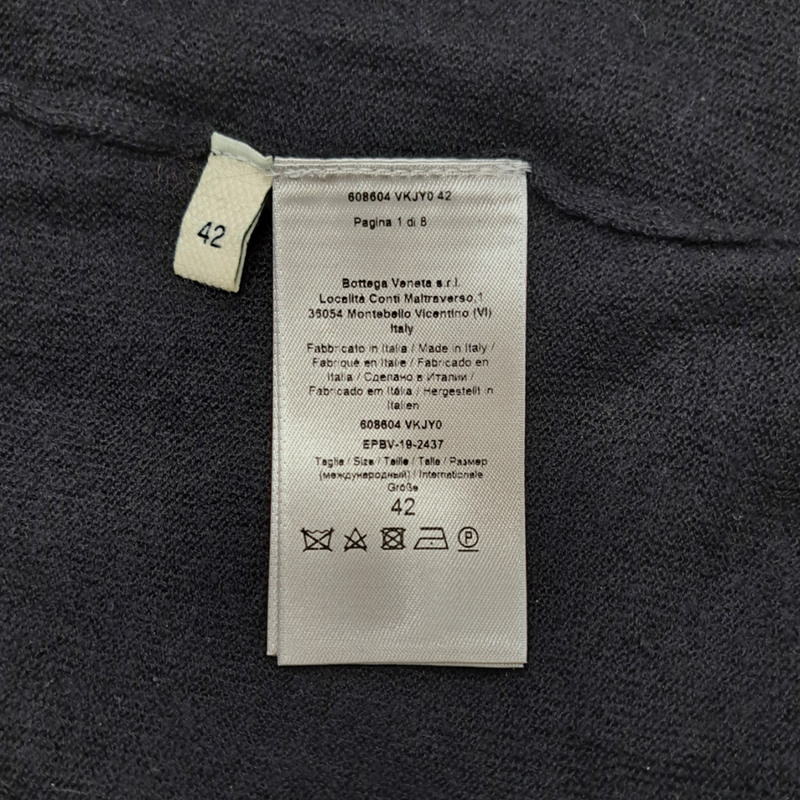 BOTTEGA VENETA black cashmere jumper