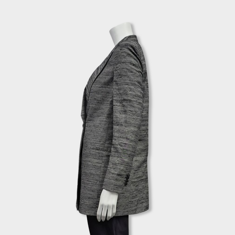 second-hand MCQ grey wool jacket