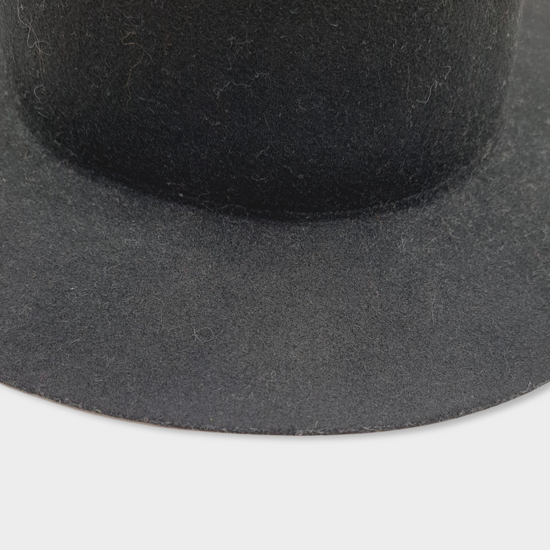 second-hand JUUN J black felt hat