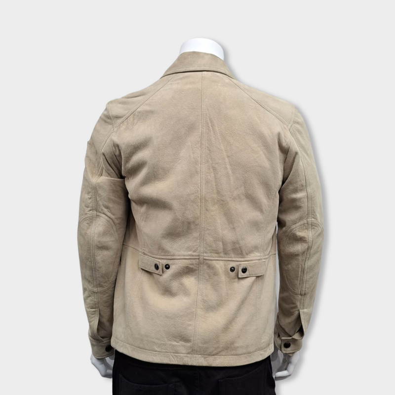 BELSTAFF beige suede jacket