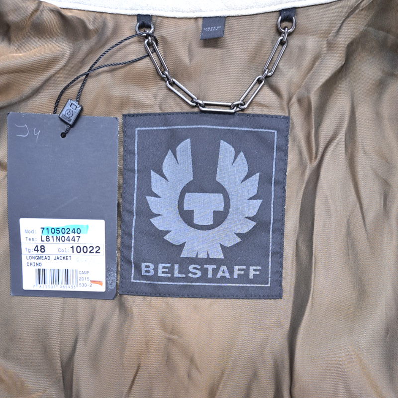 BELSTAFF beige suede jacket