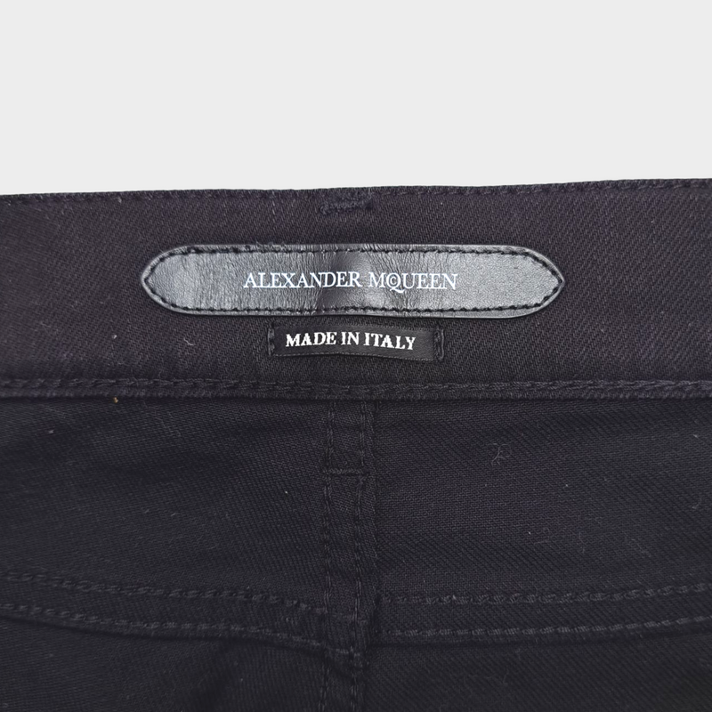 ALEXANDER MCQUEEN black jeans | Size IT54
