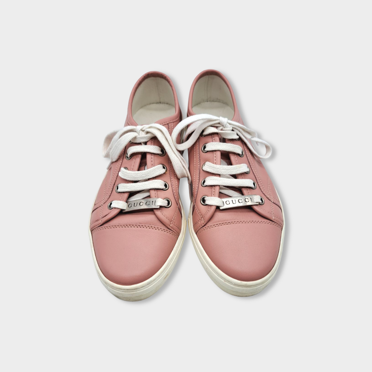 Gucci pink sneakers on sale