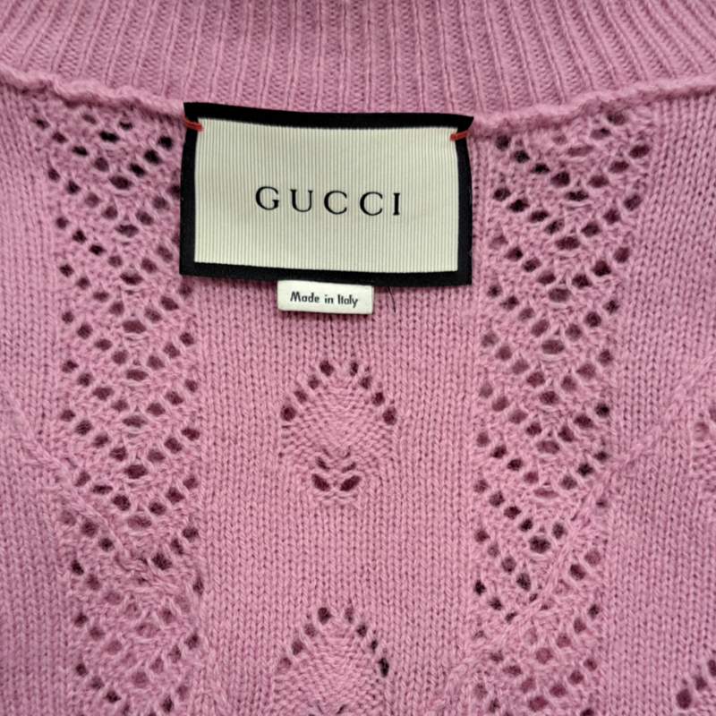 GUCCI lilac wool jumper