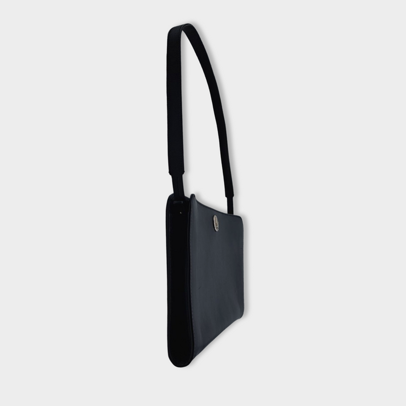 second-hand THE ROW black leather handbag