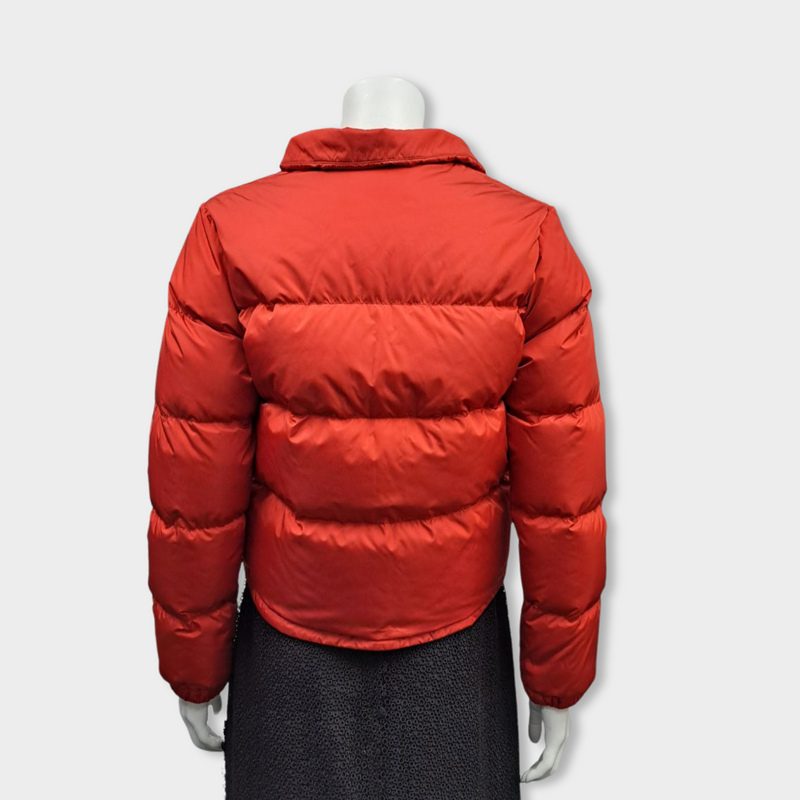 PRADA red down puffer jacket