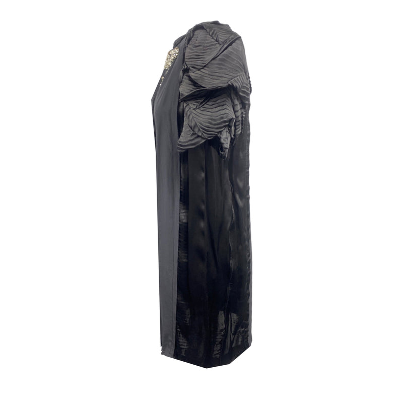 PRADA black silk dress | Size IT40
