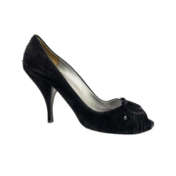 pre-loved prada suede heels | Size 36