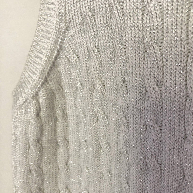 PRINGLE knitted silver dress