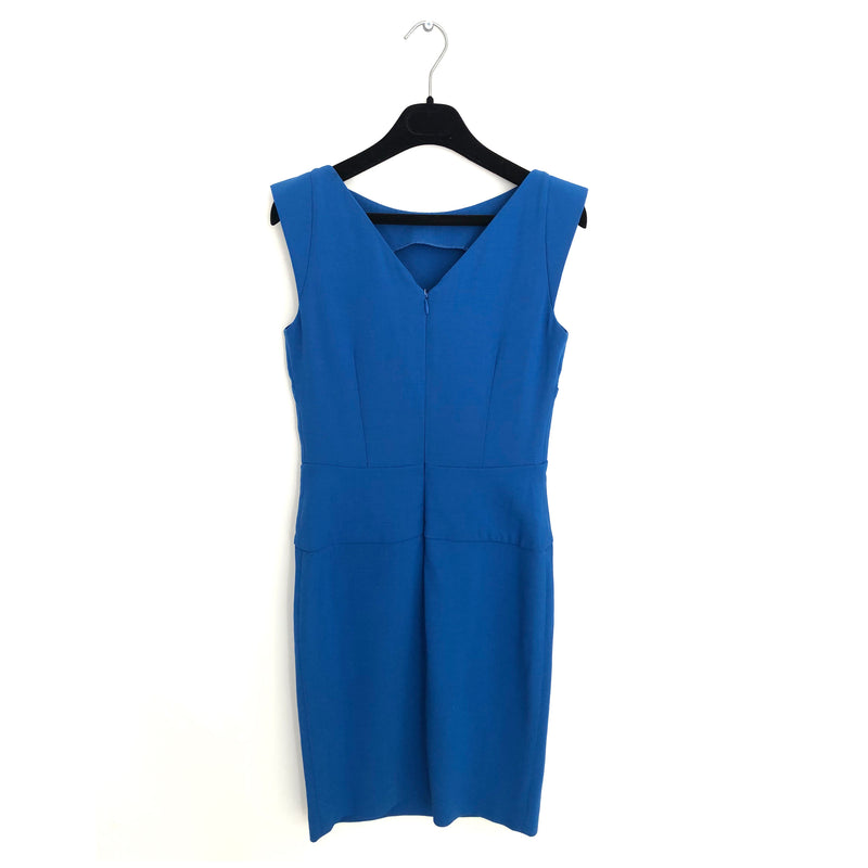 PUCCI blue V-back dress