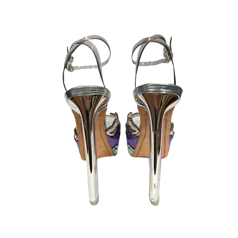 Sophia Webster waves motif heels sale