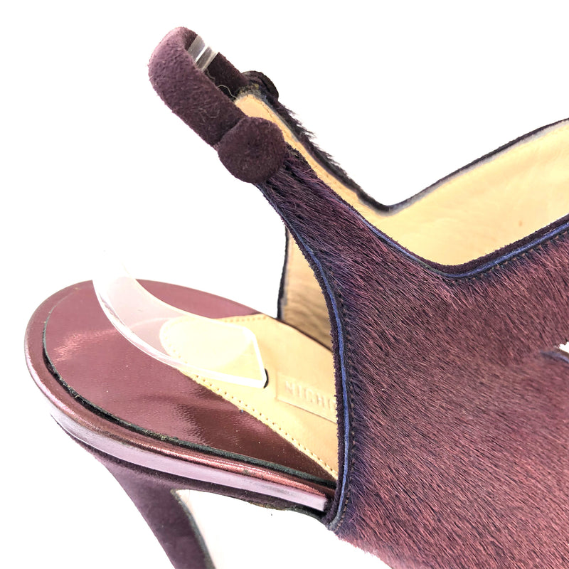 NICHOLAS KIRKWOOD purple pony heels