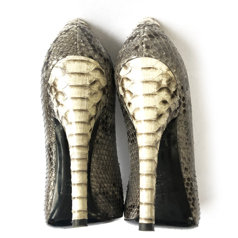 DOLCE&GABBANA python pumps