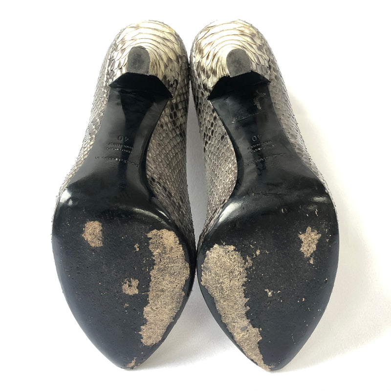 DOLCE&GABBANA python pumps